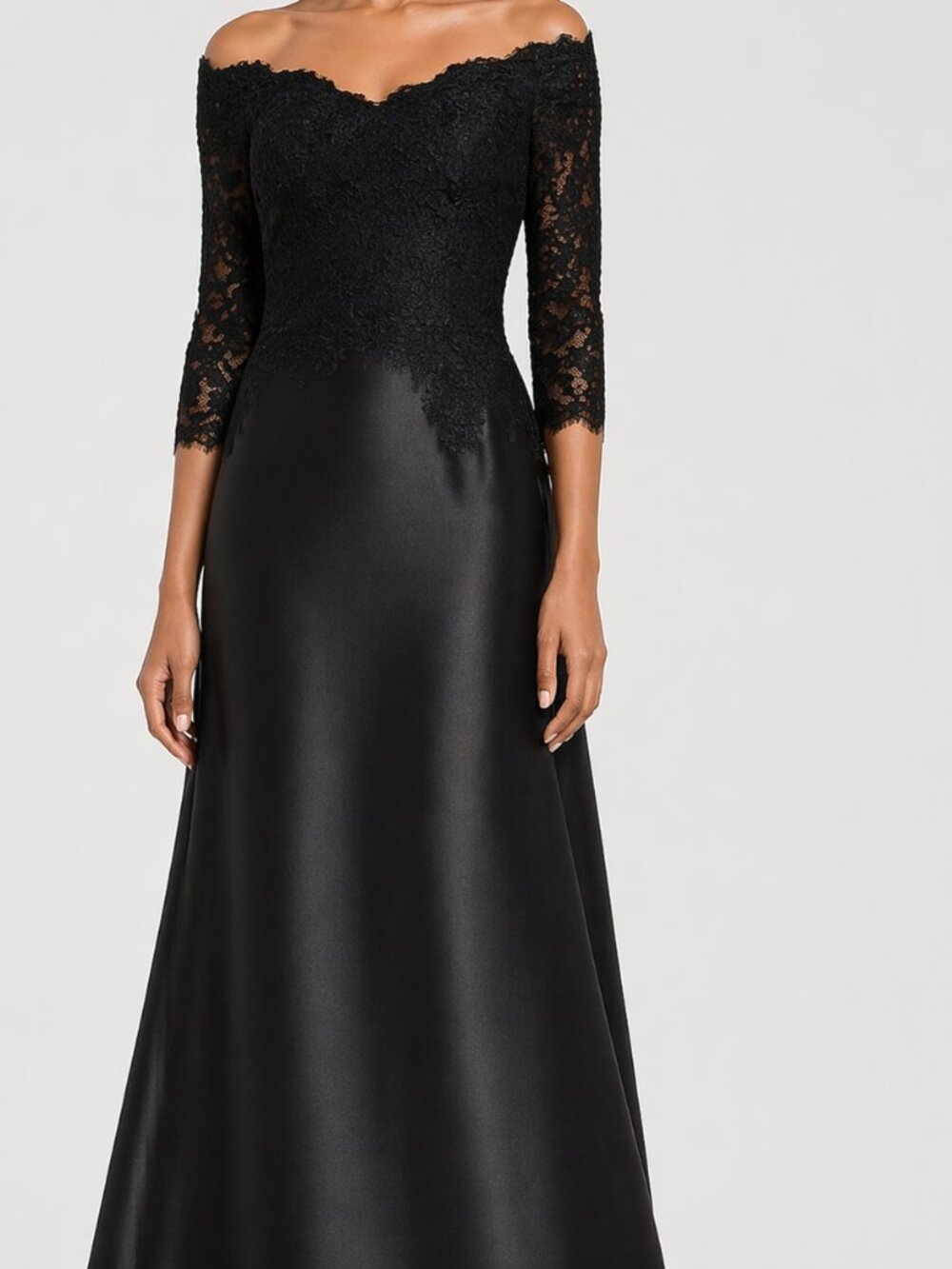 Helen Morley Formal Gown - Black color